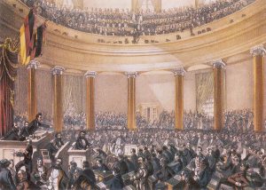 Erste Paulskirchenversammlung 1848